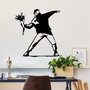 Wallity Banksy Metal 01 Negro